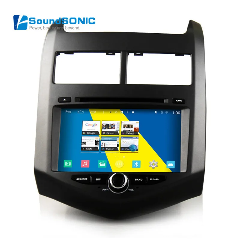 Для Chevrolet Aveo Соник Android 4.4 Авто Радио GPS навигационной автомобильный DVD