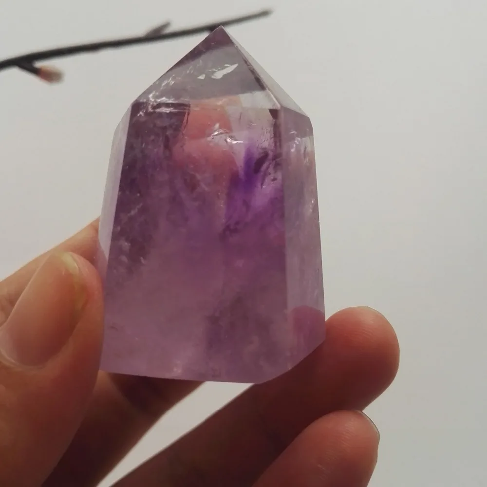 71 г натуральный чистый аметист кварцевые хрустальные точки материалы одиночная