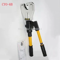 60kn hydraulic dieless crimping tool 35mm stroke hydraulic crimping tool 10 240mm2 for cable wire lug cyo 6b