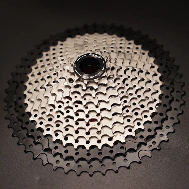 Zracing велосипедная кассета 9 10 11 скоростной MTB велосипед freewheel 42 T/11 46 50 52 T для