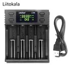 Зарядное устройство LiitoKala, умное зарядное устройство с ЖК-дисплеем, 3,7 В, 18650, 18350, 18500, 16340, 21700, 20700, 20700B, 14500, 26650, 1,2 В, AA, AAA