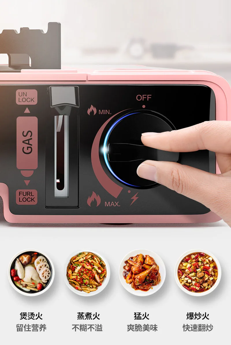 Portable Outdoor Picnic Pot Butane Gas Portable Gas Stove Camping Hiking Picnic Set Camping Stove Equipment Picnic Applicable