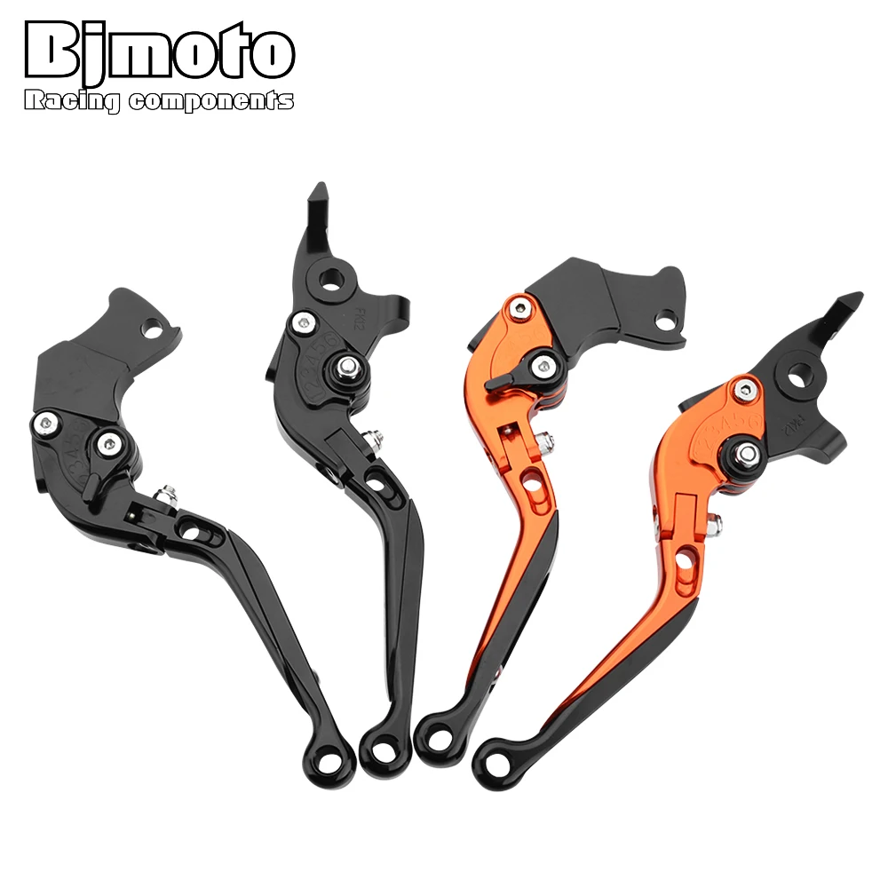 BJMOTO CNC Складные Выдвижные Регулируемые рычаги тормозной муфты мотоцикла для KTM Duke