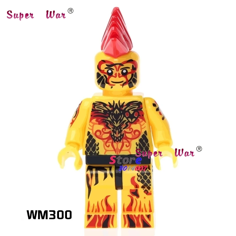 WM300 1 шт., модель, строительные блоки, супергерои, робокоп, друзья, хобби, игрушки для мальчиков, diy игрушки для детей, подарок - Цвет: WM300