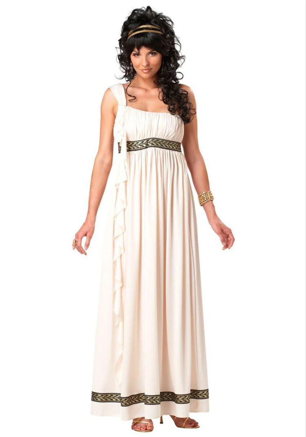 

Halloween Carnival Fancy Dress Roman Sexy Greek Goddess Costume For Adults Women Ladies