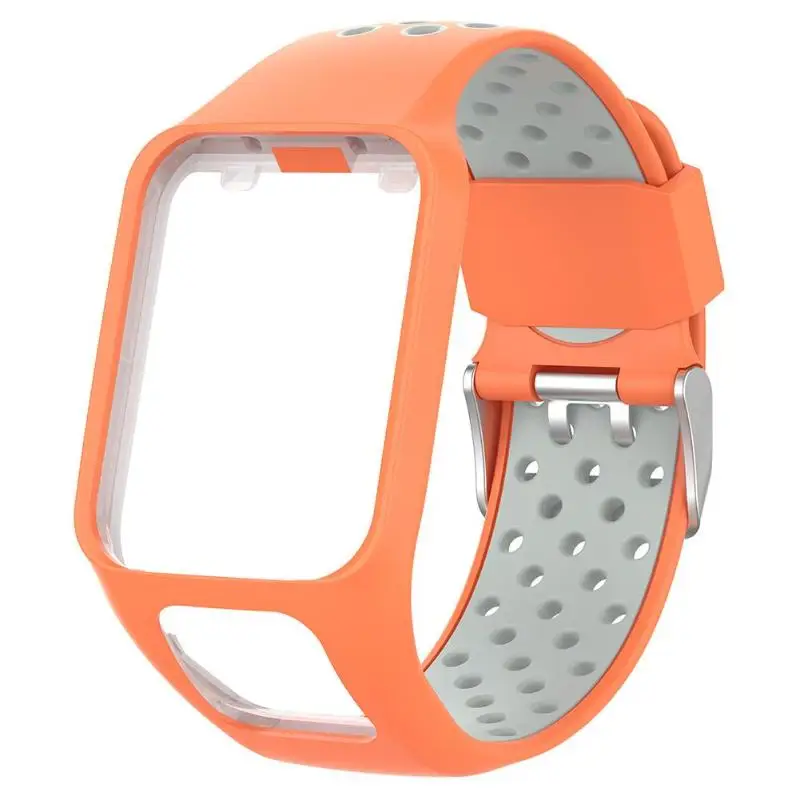 Ремешок сменный из мягкого силикона для часов TomTom 2 3 Series Runner Spark Golfer