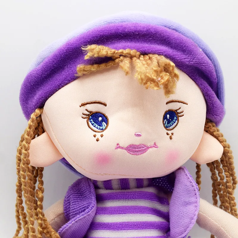 AOSST 38CM Rag Doll new rural wind cute doll girl toy soft accompany sleeping toys present | Игрушки и хобби