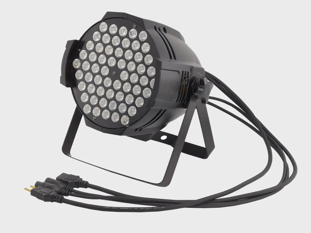 8 шт./алюминиевый 60x3 Вт Светодиодный светильник par rgbw цветной dmx сценический dj
