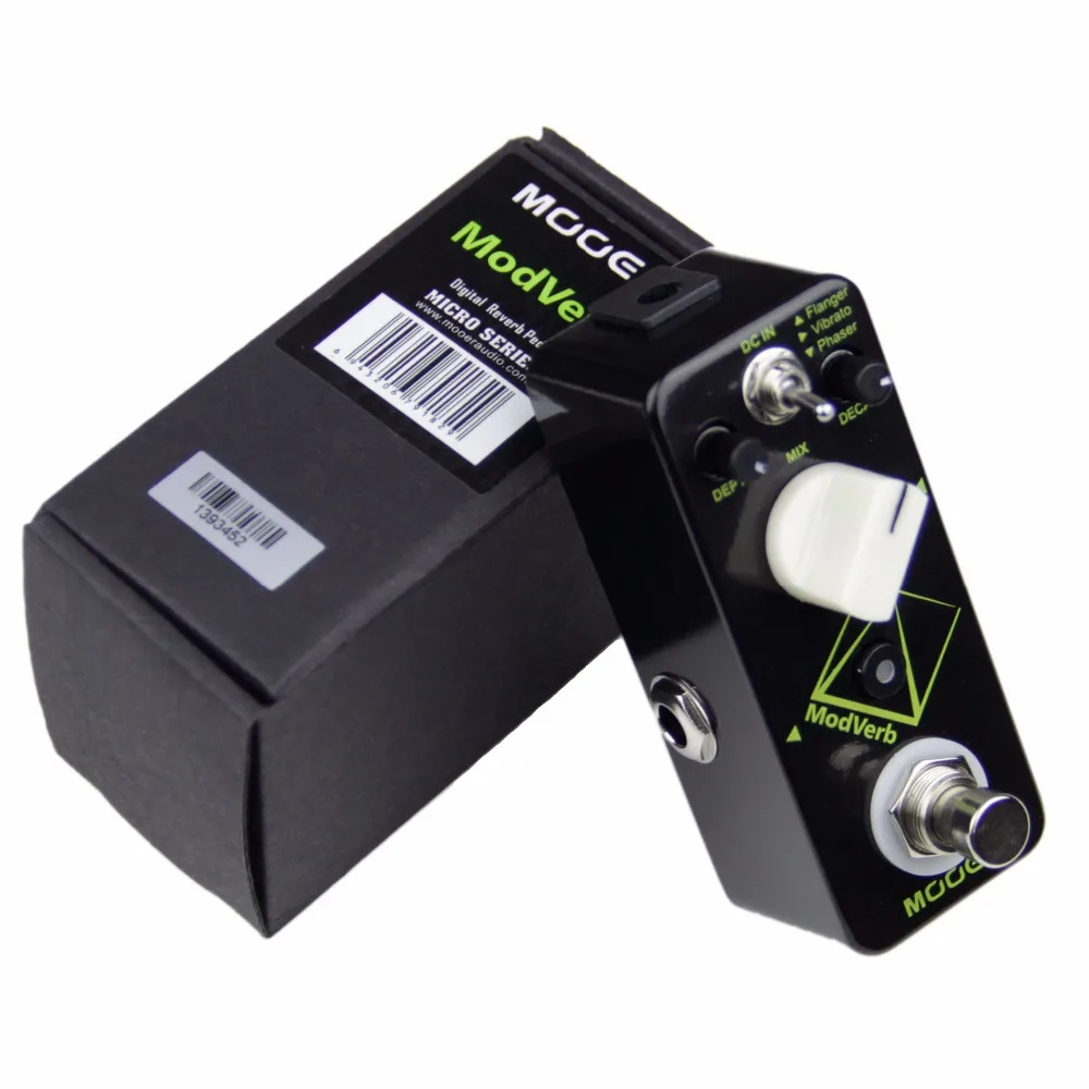 

Mooer modverb modulation reverb pedal micro series pedal