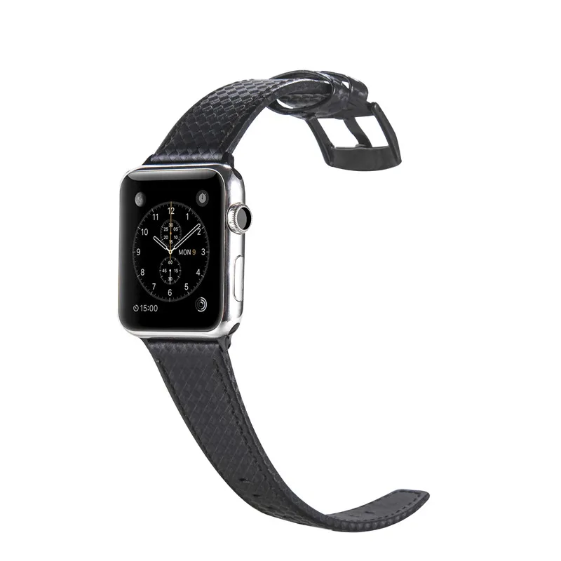 Ремешок из натуральной кожи для Apple Watch Series 4/3/2/1 iWatch 38 мм 42 40 44 | Наручные часы
