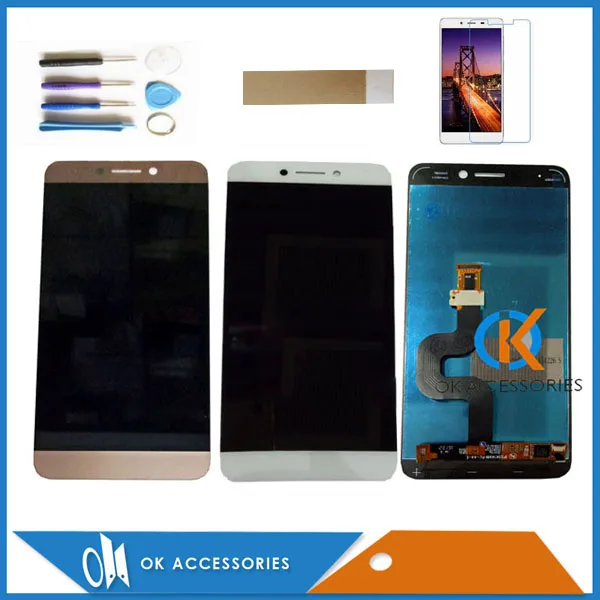 Серый золотой белый для Letv Le2 Le 2 LeEco X527 X620 X520 X526 ЖК-дисплей с кодирующий преобразователь сенсорного экрана в сборе с комплектами