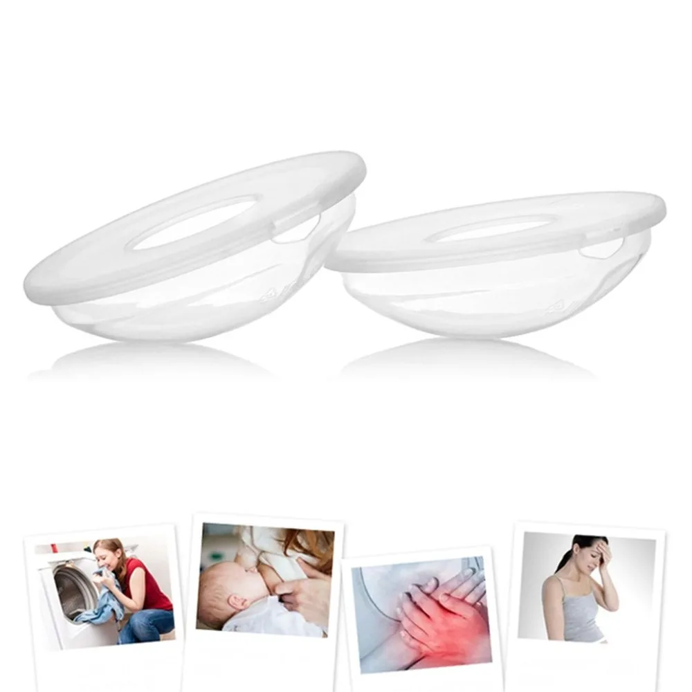 1pc Silica Gel Collection Cover Baby Feeding Breast Milk Collector Soft Postpartum Nipple Suction Container Reusable Nursing Pad 1 pair silica gel collection cover baby feeding breast milk collector soft postpartum suction container reusable nursing pad