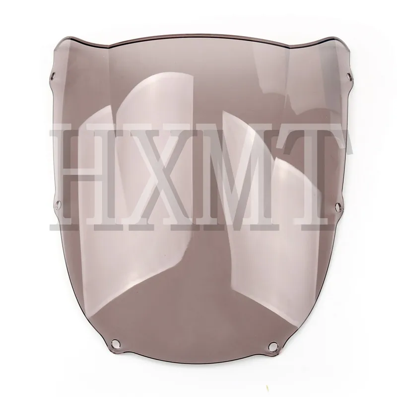 

HotSale For Kawasaki NINJA ZX6R 636 ZX-6R 1998 1999 smoke Windshield WindScreen Double Bubble ZX 6R 98 99