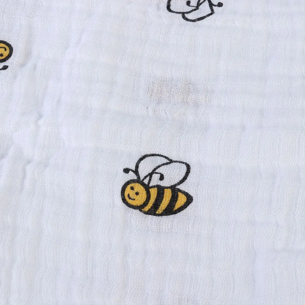 Детские пеленальные одеяла муслиновые для новорожденных одеяло (пчелы) A30 | Дом и