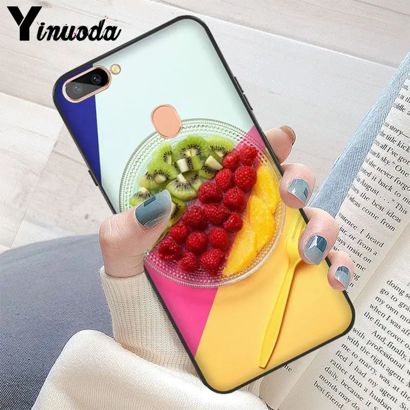 Yinuoda новейший Забавный nColorful Fruit клиент высококачественный чехол для телефона OPPO