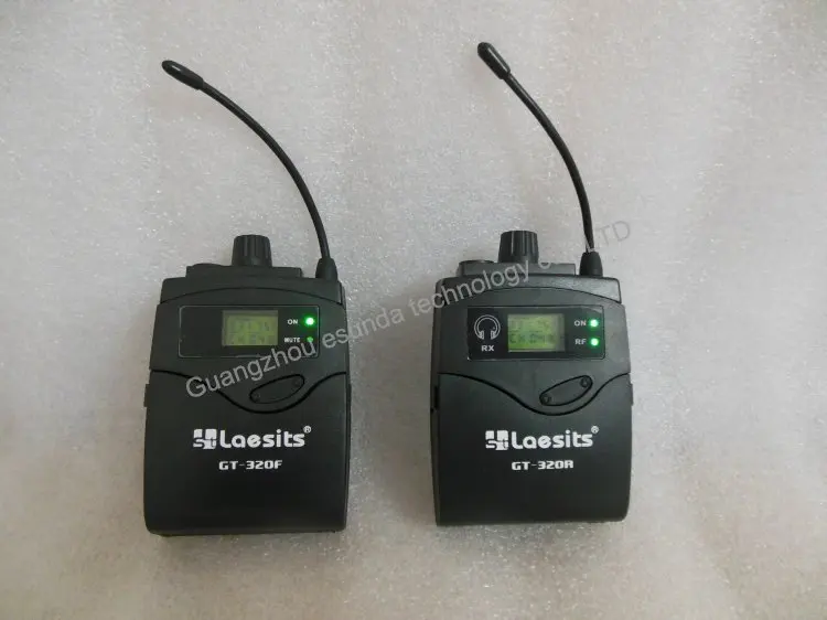 GT 320 Беспроводная микрофонная система для DSLR камеры Запись интервью