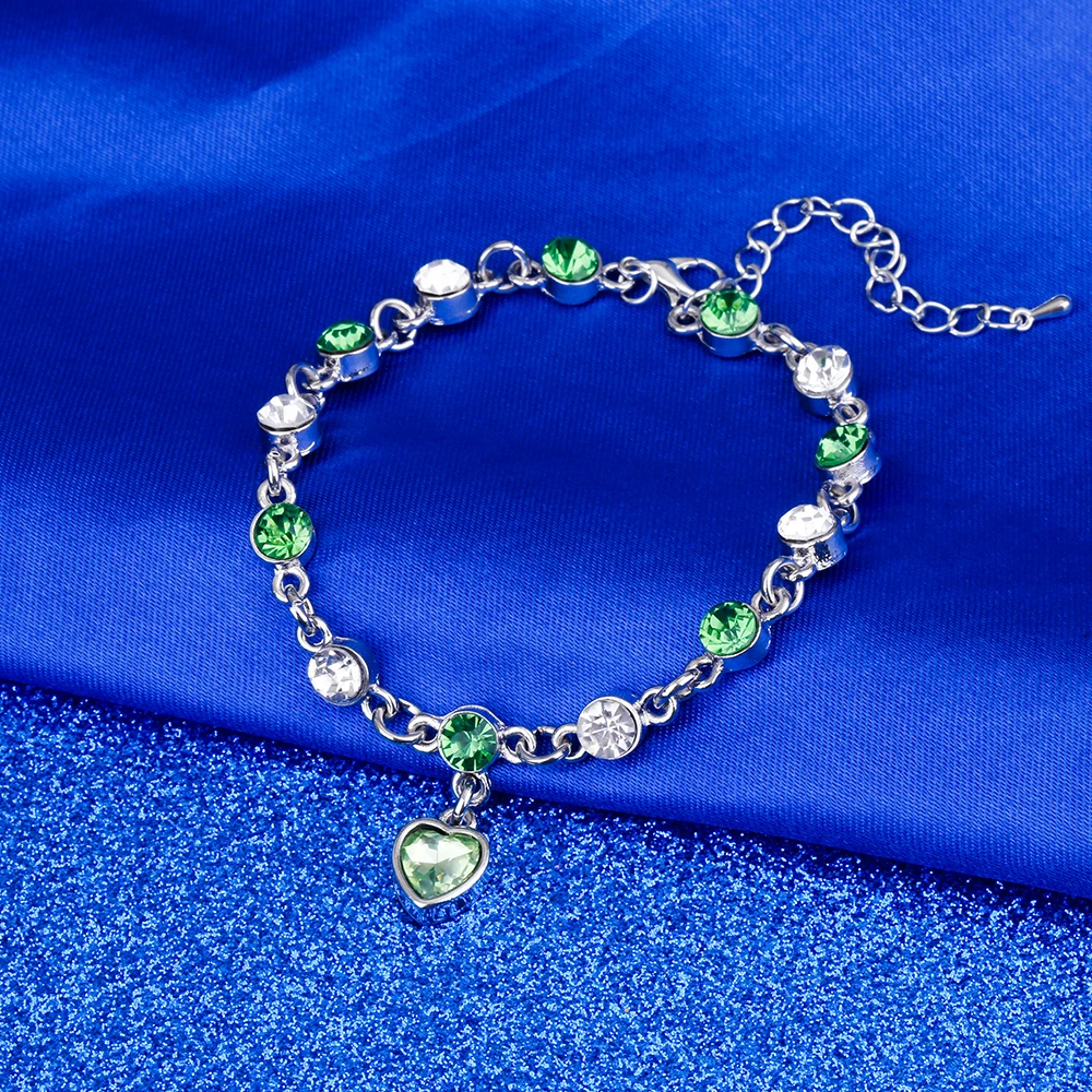 FAMSHIN 2017 модный браслет Горячая Свадьба Женский Кристалл Браслеты для женщин