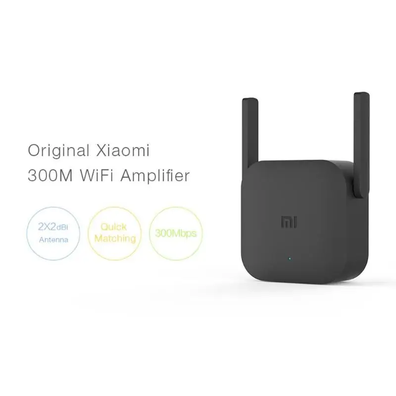 Xiaomi Pro 300 M умный дом wifi усилитель 2,4G wifi ретранслятор расширитель сигнала ускорители беспроводной универсальный роутер