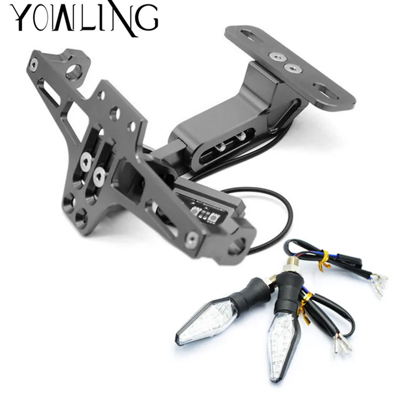 Кронштейн для номерного знака мотоцикла CNC RC 125 200 390 690 smc 1290 rc honda kawasaki yamaha tmax 530 500
