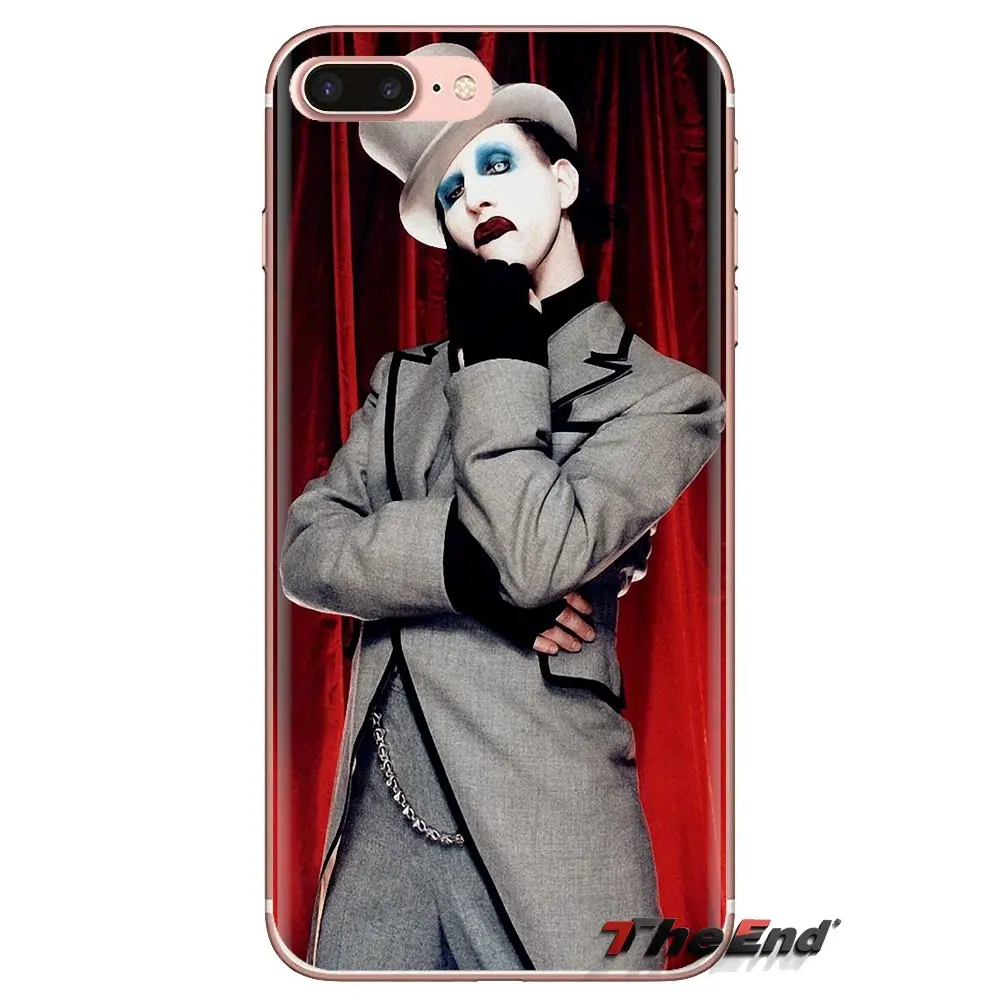 Мягкий чехол для Xiaomi Mi3 Samsung A10 A30 A40 A50 A60 A70 Galaxy S2 Note 2 Grand Core Prime Brian Hugh Warner Marilyn Manson |