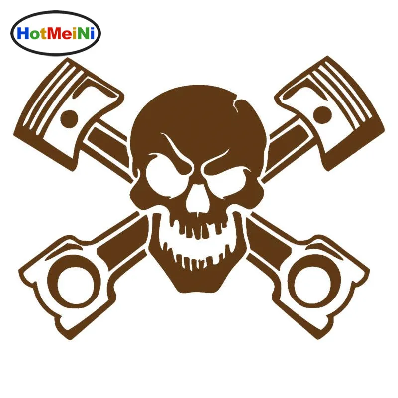 Автомобильный Стайлинг Череп фотография задние кости Jolly Pirate Racing 15*12 см |