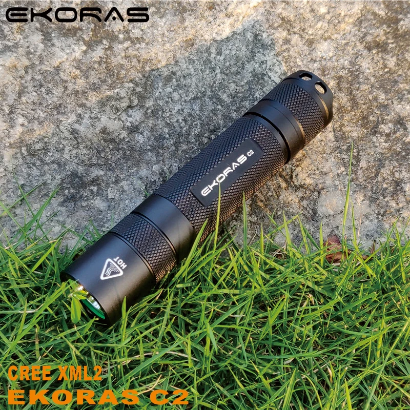 2.5A Ekoras C2 L2 1000LM 6 режимов фонарик для ежедневного использования Водонепроницаемый
