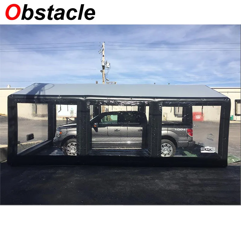 25x15x10ft надувной автомобиль укрытие капсулы витрина прозрачный тент