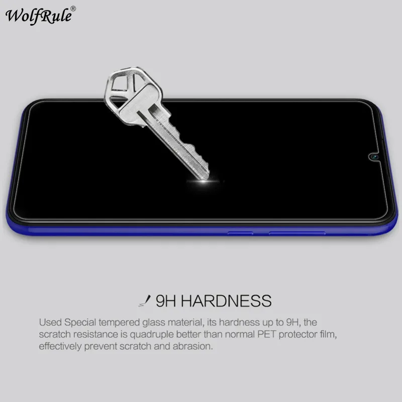 Protector de pantalla de cristal templado para Xiaomi Mi Play, pel&iacute;cula protectora para tel&eacute;fono, 2 uds.-1