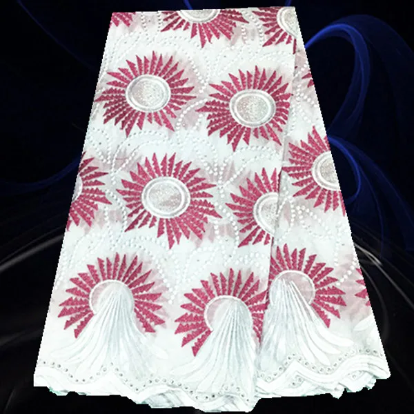 SHL43 Free Shipping Factory Price Swiss Voile Lace Material Fashionable African 100%Cotton Fabric For Wedding Dress | Дом и сад