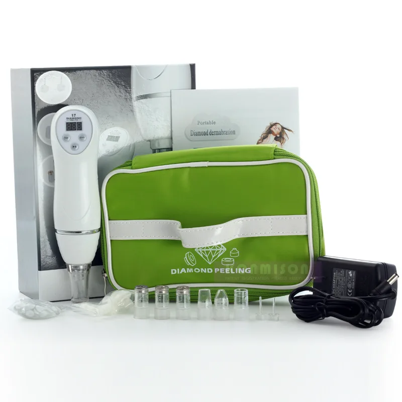 Портативный Алмазный аппарат для микродермабразии устройство уход за кожей и
