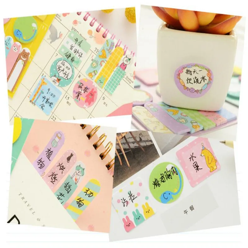 

1PCS New Arrival Weekly plan Memo Pads N Times Sticky Notes Memo Notepad Stickers Scrapbooking Bookmark Stationery Supplies