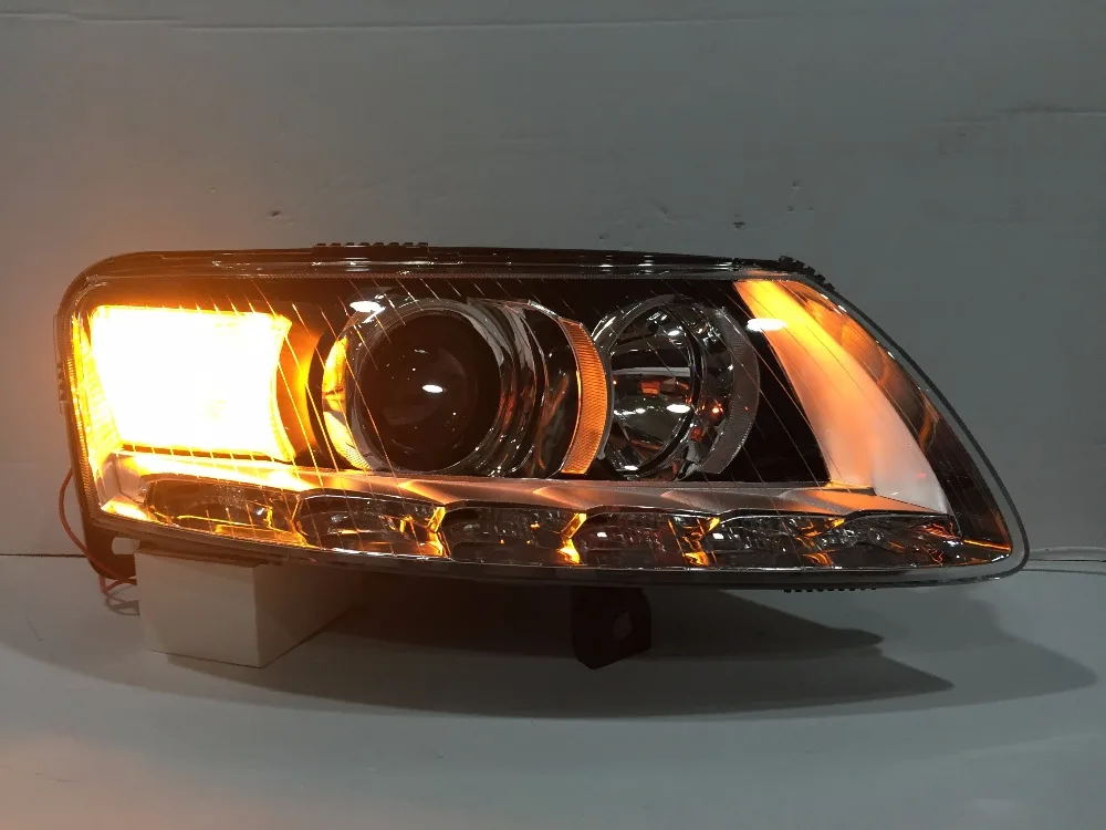 VLAND производитель автомобильных головных ламп для Audi A6L светодиодный головной