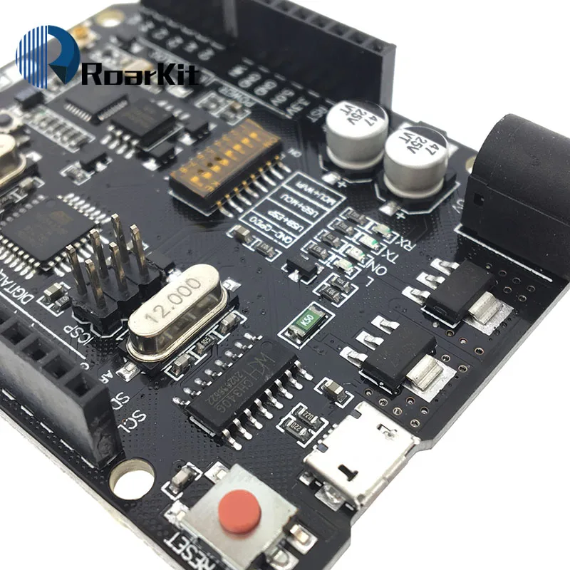 UNO R3 + WiFi ATmega328P ESP8266 (память 32 Мб) Φ CH340G для Arduino Uno NodeMCU WeMos Новое поступление |