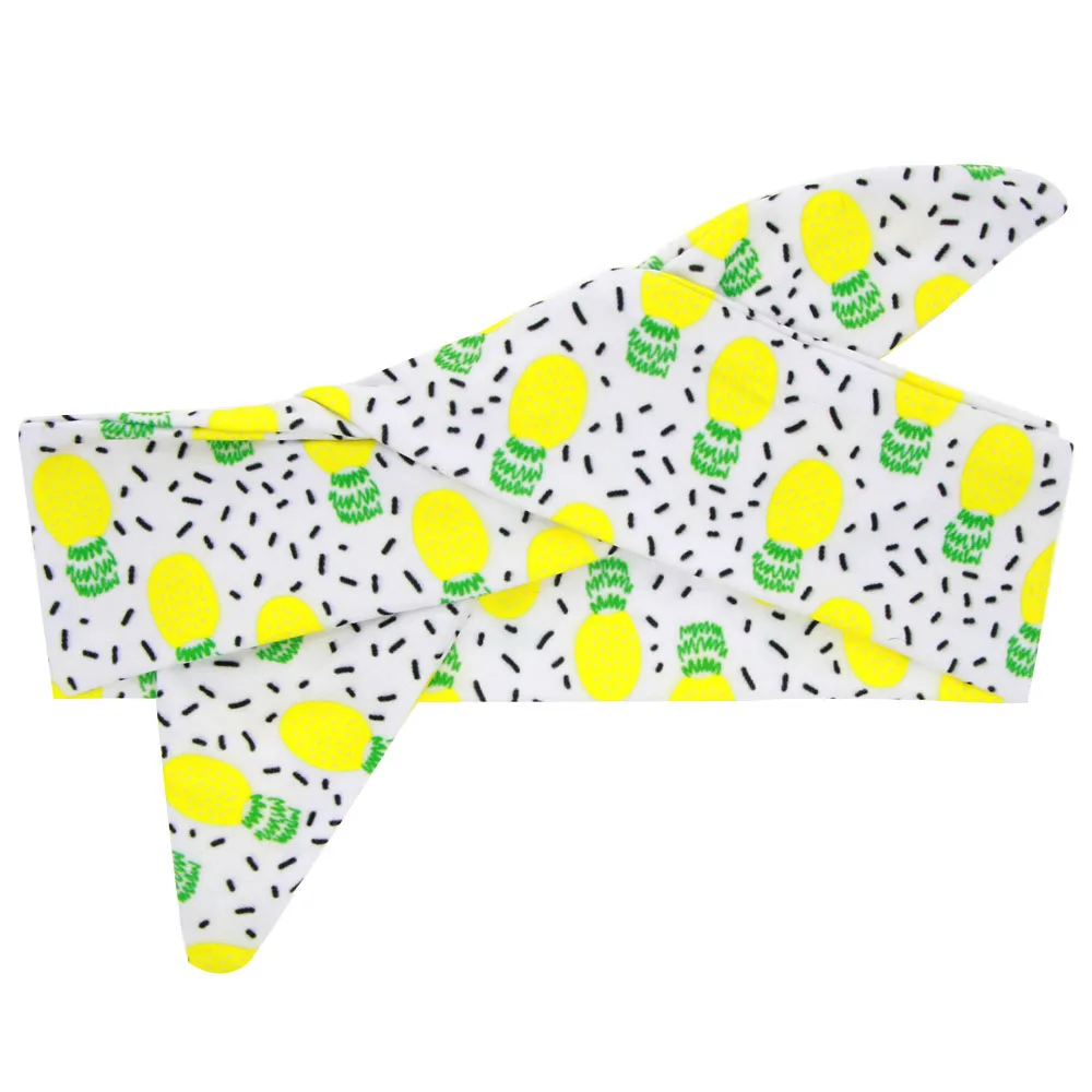 1 шт. летние тиары с фруктами ананасами лимоном водяным принтом для новорожденных