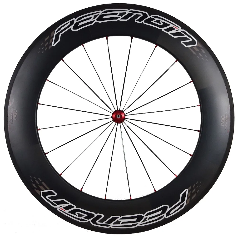 Ручная работа tech carbono road wheels triathlon carbon wheelset 700c 25 мм широкий U Профиль 80 мм колеса Novatec/R36 R13 DT 350 240s ступица