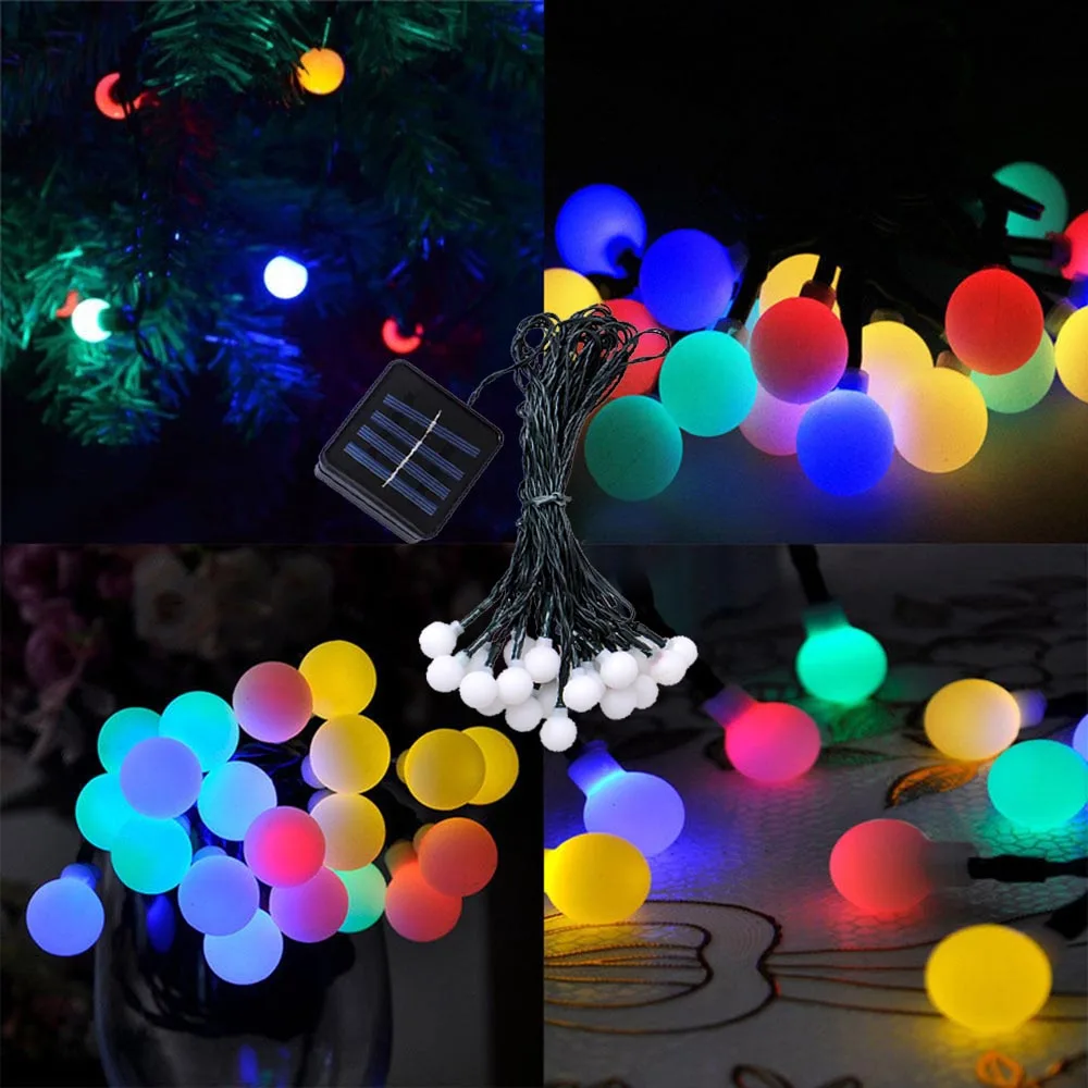 Solar Charge LED String Fairy light Waterproof Outdoor Garden lights Lawn lamp Hoilday Party Christmas Wedding Decoration | Освещение
