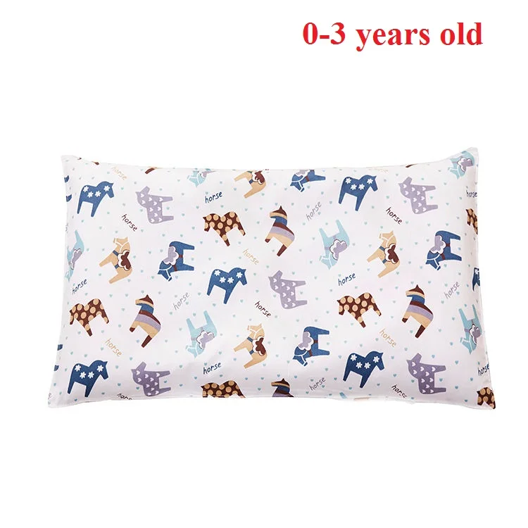 C thickness 3.5cm 30x50 см длина детская подушка детская кроватка детская подушка из чистого хлопка детский подголовник для 0-3 лет детская подушка с рисунком - Цвет: C thickness 3.5cm