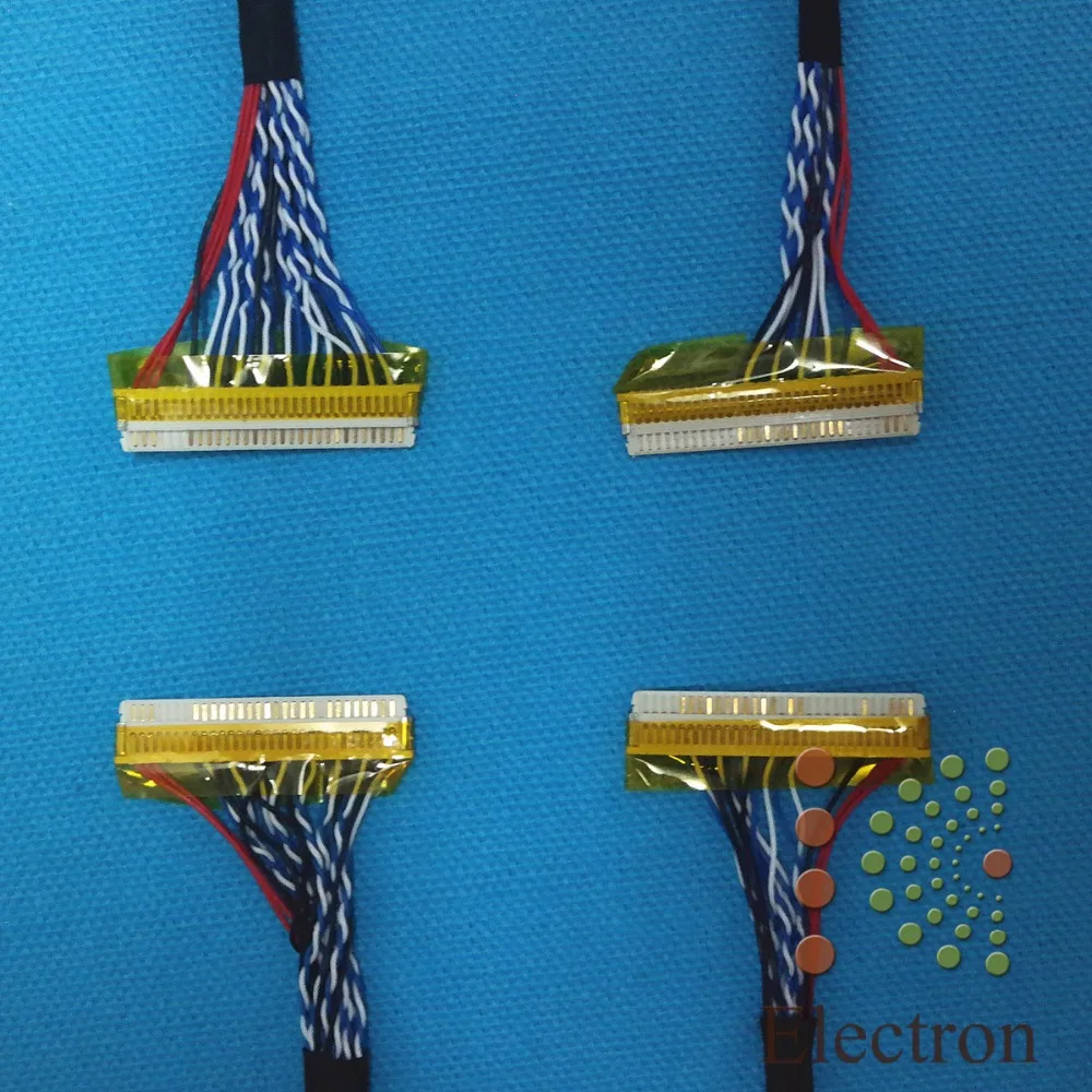 14 шт. набор кабелей для ЖК экрана универсальный кабель LVDS 10 55 дюймов светодиодный