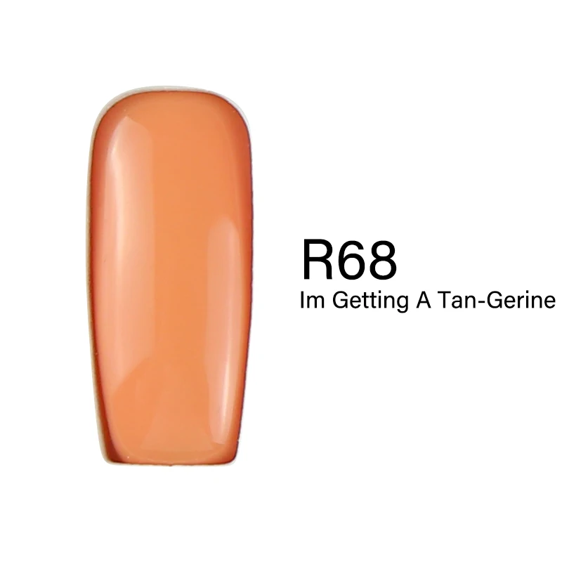 R68 Гель лак для ногтей 273 цветов UV Vernis Полупостоянный праймер основа верхнее покрытие гель лак гель для ногтей праймер для ногтей Искусство Маникюр гель лак - Цвет: R68