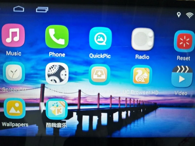 4 ядра 1024*600 Android 5.1 автомобильный DVD GPS навигации игрока deckless стерео для Hyundai Tucson/IX35
