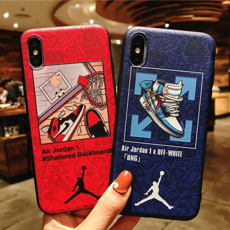 Прохладный Спорт культуры Jordan Air мягкий чехол для iPhone 7 Plus 8 X Xs Max XR 6 6s плюс телефона
