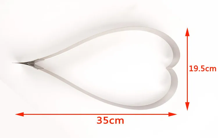 Retractable Cake Mold Fashion Stainless Steel Heart-Shaped Mousse Circle Adjustable Bakeware |