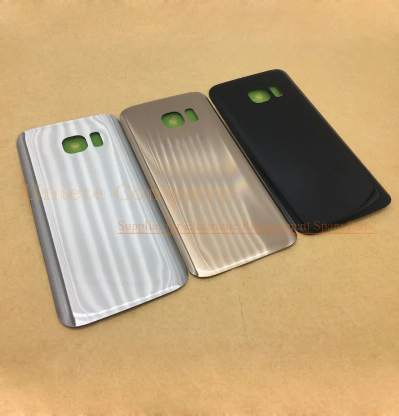Для Samsung Galaxy S7 G930 крышка батареи Задняя Дверь Корпус чехол с объективом камеры для