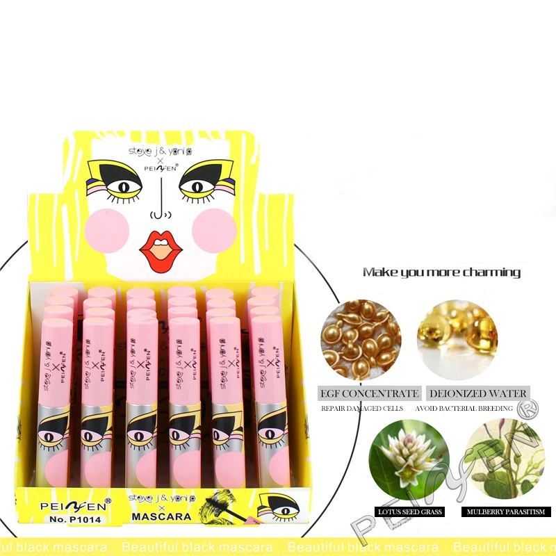 Тушь для ресниц 3d стойкая Водостойкая тушь ресниц|mascara makeup|black mascarabrand mascara |