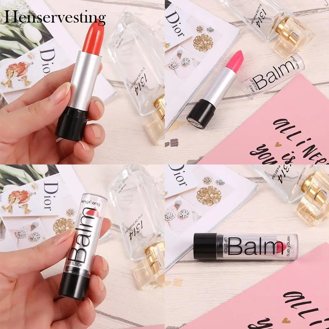 -Долговременная губная помада матовых помад для растушевки увлажняющий