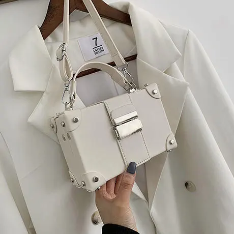 Женская сумка Кроссбоди из искусственной кожи Sohulder дизайнерская с пряжкой