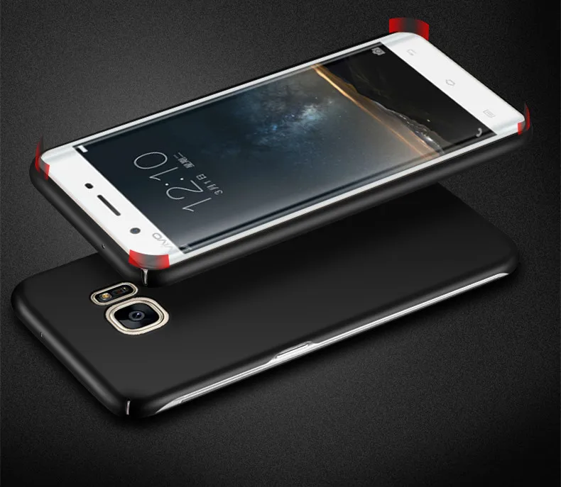 Чехол для Samsung Galaxy S7 Edge роскошный Ультратонкий жесткий матовый чехол-накладка j1
