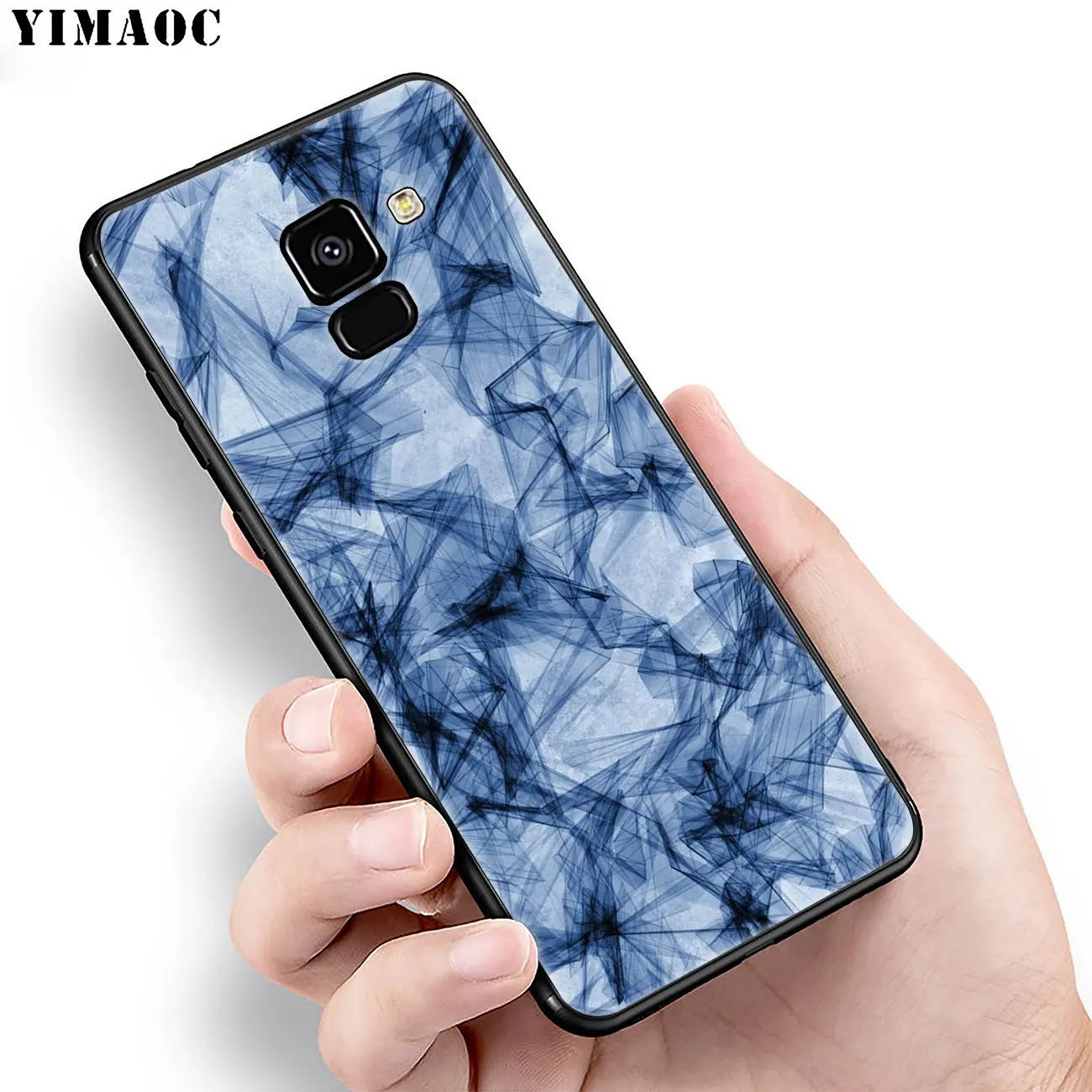 YIMAOC новейший модный мраморный Мягкий силиконовый чехол для Samsung Galaxy A6 A9 A8 A7 2018 A3 A5