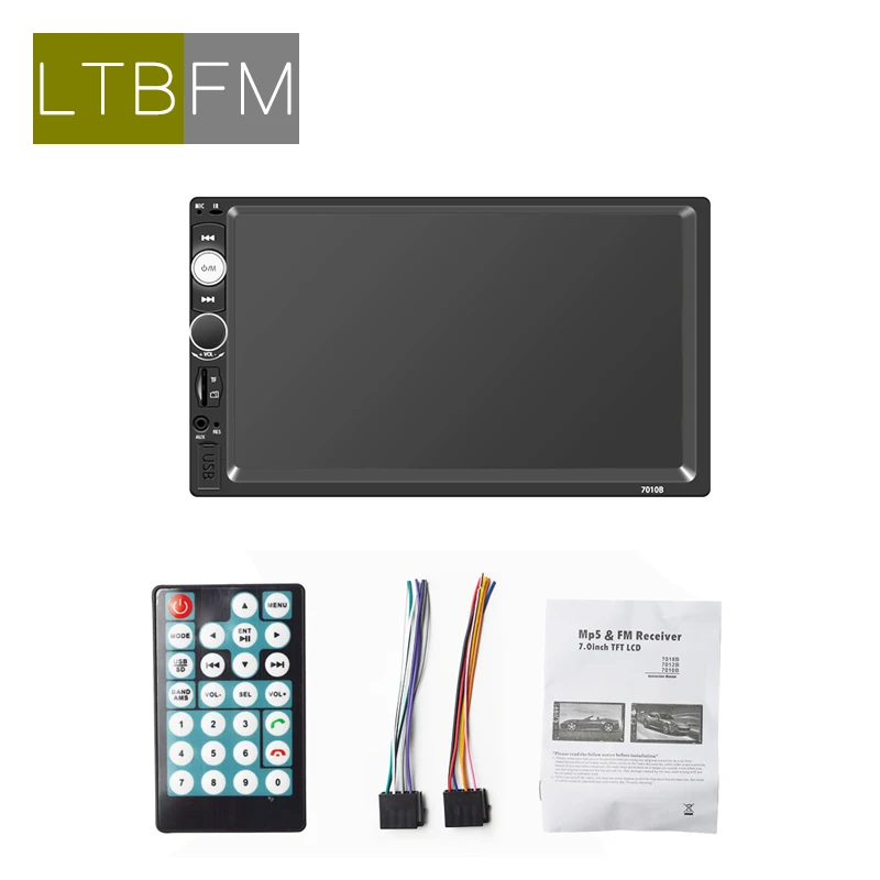 LTBFM 7 &quotHD 2 Din Автомобильный Радио Bluetooth автомобильный стерео Автозвук видео плеер