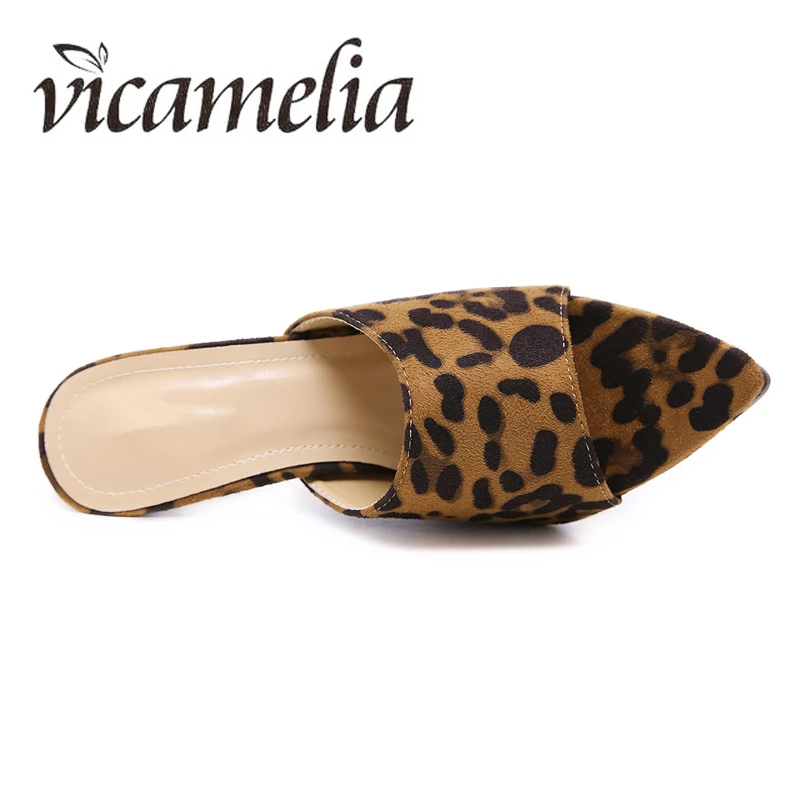 Vicamelia/Новинка лета 2018 года Модные женские босоножки на высоком каблуке с